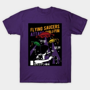 Flying Saucers Attack T-Shirt